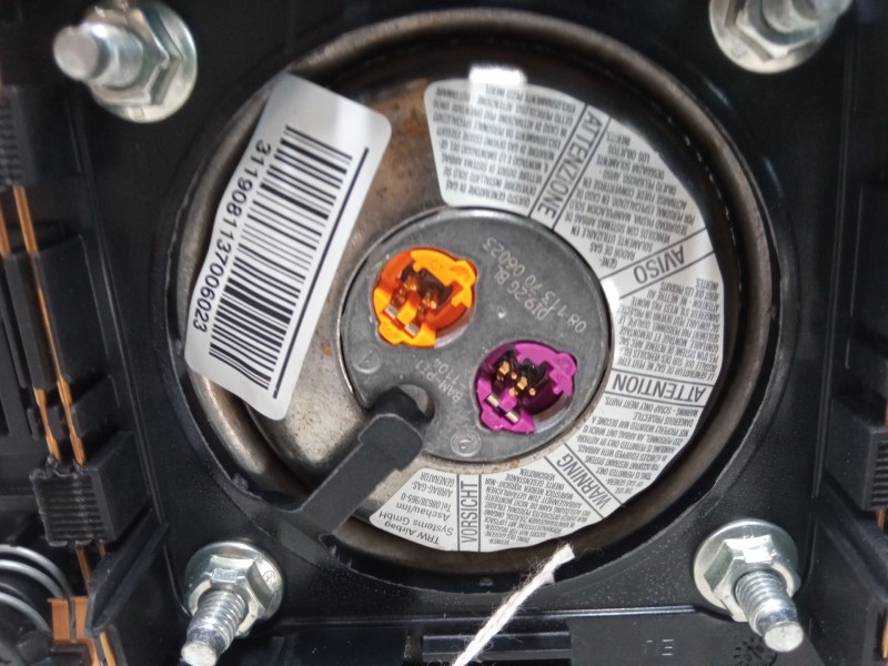 Recambio de airbag volante para fiat 500 (312_) 1.2 (312axa1a) referencia OEM IAM 735452882  