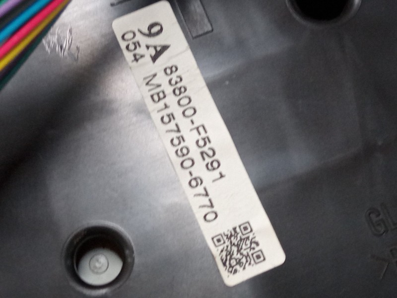 Recambio de cuadro instrumentos para toyota yaris (_p13_) 1.5 (nsp131_) referencia OEM IAM 83800F5291  
