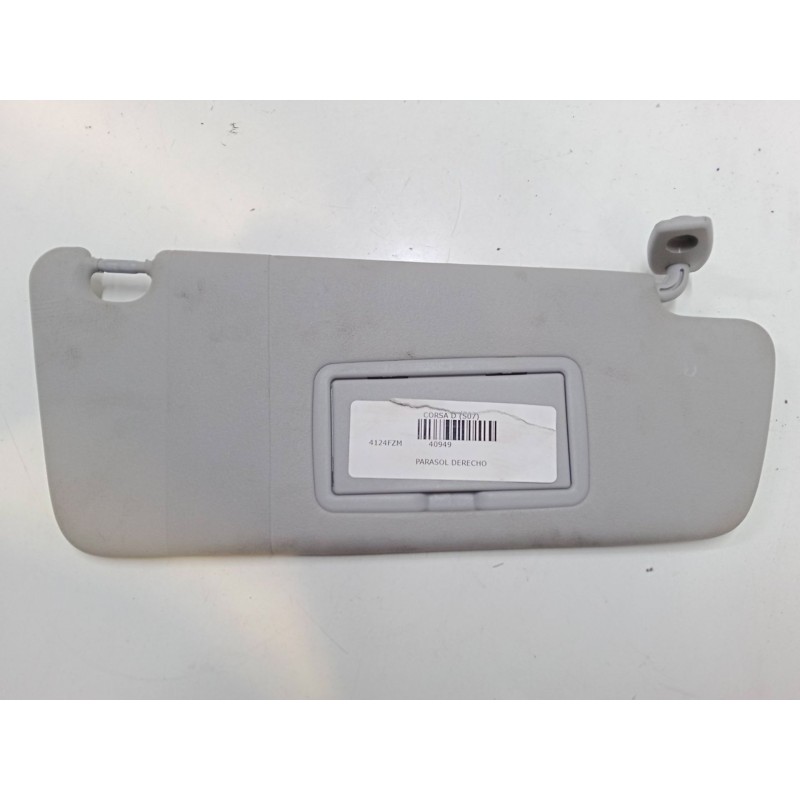 Recambio de parasol derecho para opel corsa d (s07) 1.2 (l08, l68) referencia OEM IAM   