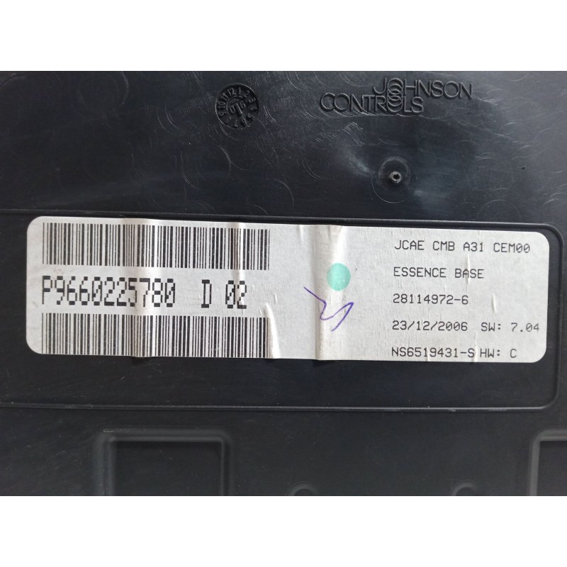 Recambio de cuadro instrumentos para citroën c3 i (fc_, fn_) 1.4 i referencia OEM IAM P9660225780D02  281149726