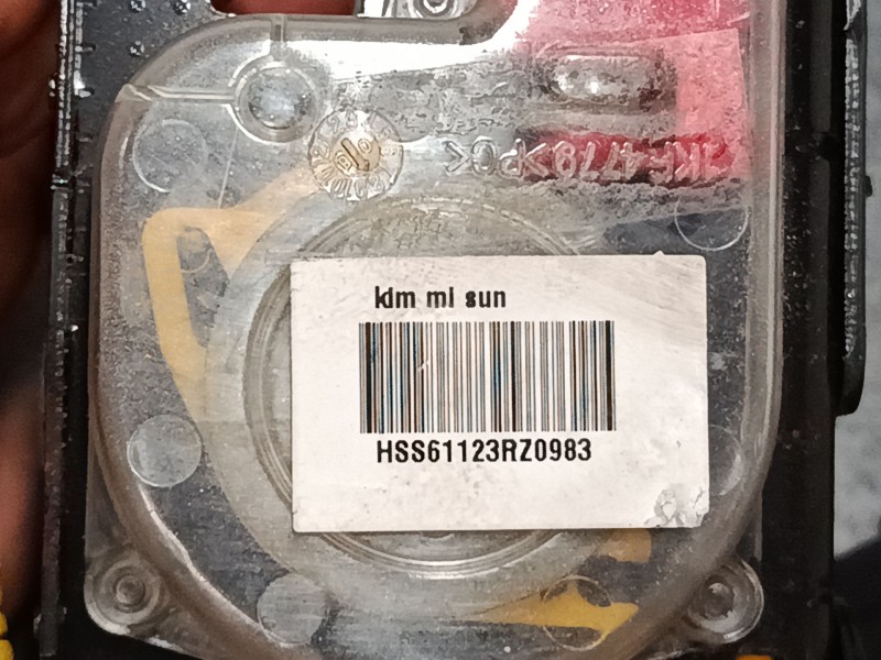 Recambio de cinturon seguridad delantero izquierdo para hyundai atos (mx) 1.1 referencia OEM IAM   