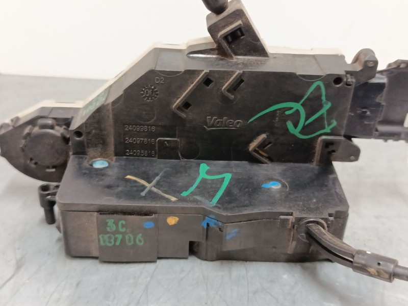 Recambio de cerradura puerta delantera derecha para peugeot 207/207+ (wa_, wc_) 1.4 16v referencia OEM IAM   