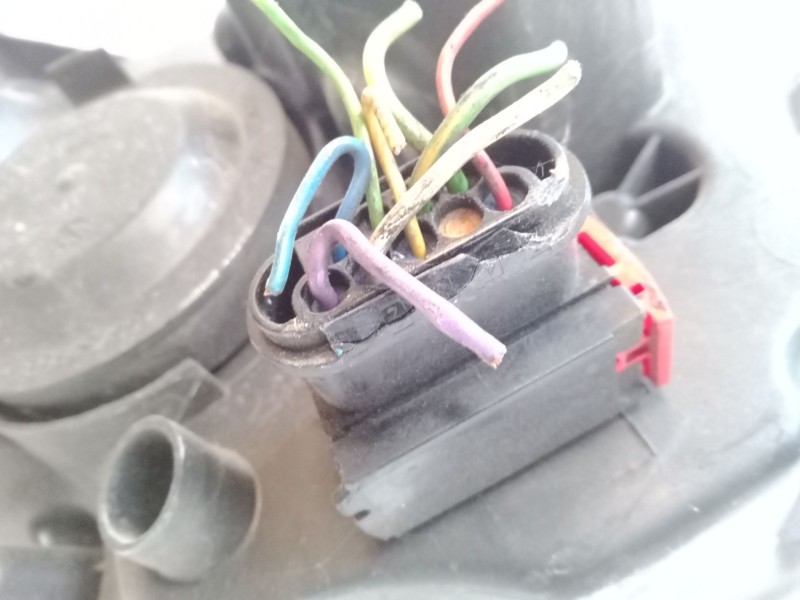 Recambio de faro izquierdo para peugeot 1007 (km_) 1.6 hdi referencia OEM IAM 9644997280  