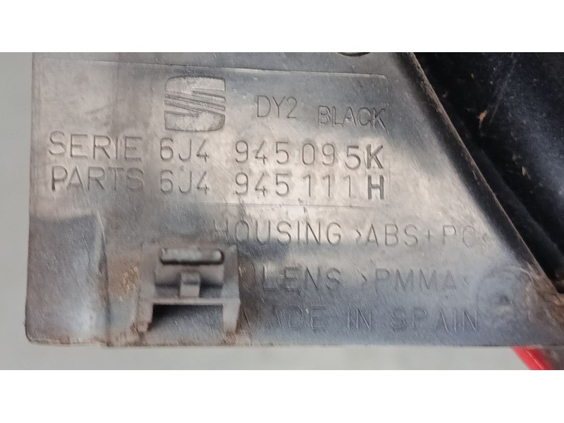 Recambio de piloto trasero izquierdo para seat ibiza iv (6j5, 6p1) 1.4 tdi referencia OEM IAM 6J4945095K  