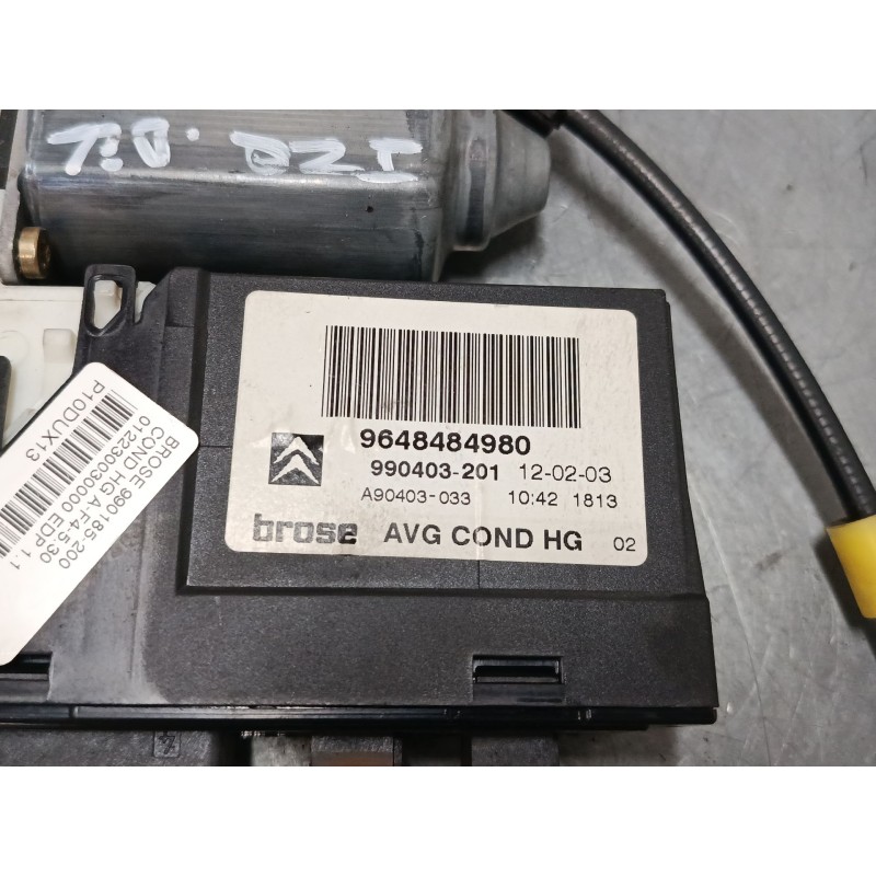 Recambio de elevalunas electrico delantero izquierdo para citroën c5 i (dc_) 1.8 16v (dc6fzb, dc6fze) referencia OEM IAM 9648484