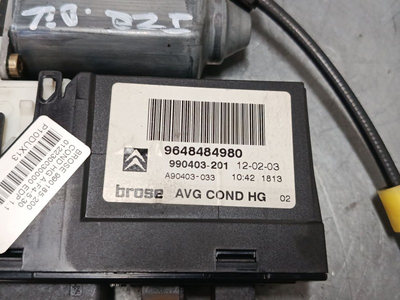 Recambio de elevalunas electrico delantero izquierdo para citroën c5 i (dc_) 1.8 16v (dc6fzb, dc6fze) referencia OEM IAM 9648484