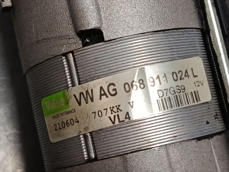 Recambio de motor arranque para audi a4 b6 (8e2) 1.9 tdi referencia OEM IAM 068911024l  