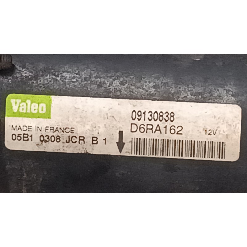 Recambio de motor arranque para opel corsa c (x01) 1.2 (f08, f68) referencia OEM IAM 09130838  