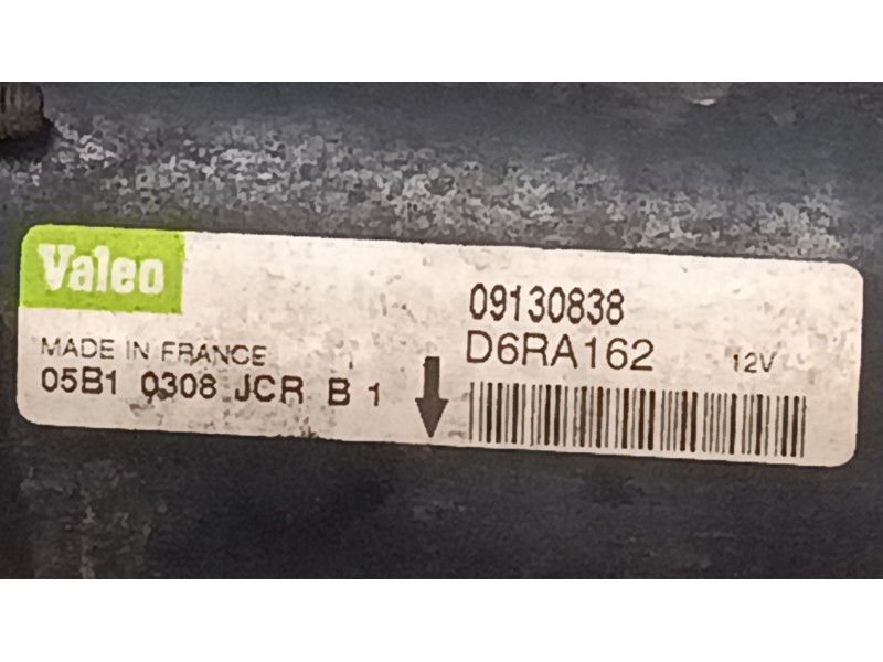 Recambio de motor arranque para opel corsa c (x01) 1.2 (f08, f68) referencia OEM IAM 09130838  