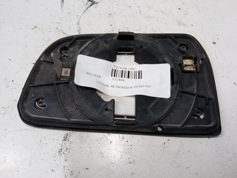 Recambio de cristal retrovisor derecho para hyundai tucson (jm) 2.0 crdi referencia OEM IAM   