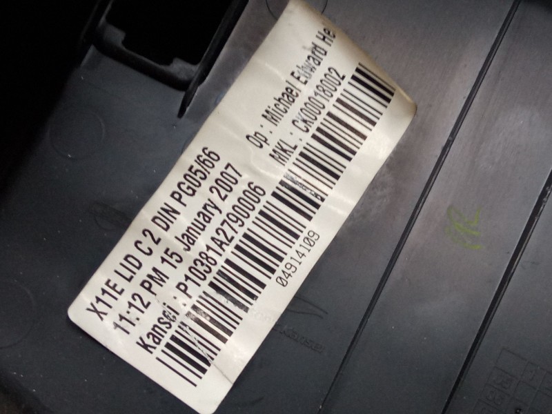 Recambio de consola central superior para nissan note (e11, ne11) 1.4 referencia OEM IAM   