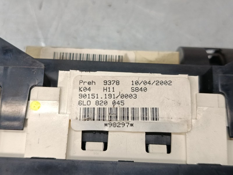 Recambio de mando calefaccion / a/a para seat ibiza iii (6l1) 1.4 16v referencia OEM IAM   