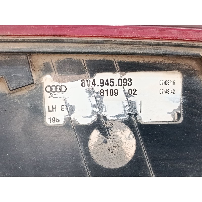 Recambio de piloto trasero porton izquierdo para audi a3 (8v1, 8vk) 1.6 tdi referencia OEM IAM 8V4945093  