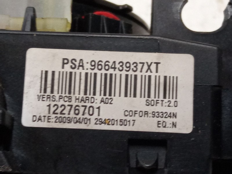 Recambio de mando luces para peugeot 308 i (4a_, 4c_) 1.6 hdi referencia OEM IAM 96643937XT  