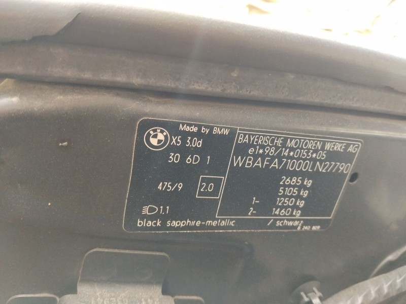 bmw x5 (e53) del año 2002