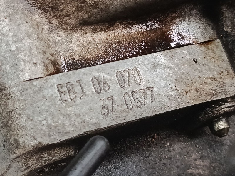 Recambio de caja de cambios manual 5 velocidades para audi a3 (8l1) 1.9 tdi referencia OEM IAM EBI06070 370577 