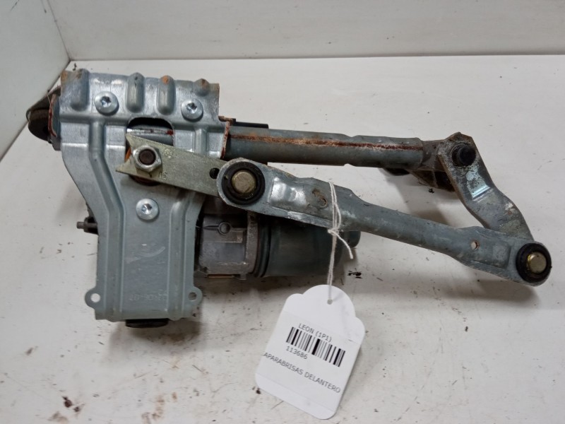 Recambio de motor limpiaparabrisas delantero izquierdo para seat leon (1p1) 1.6 referencia OEM IAM 1P0955023  