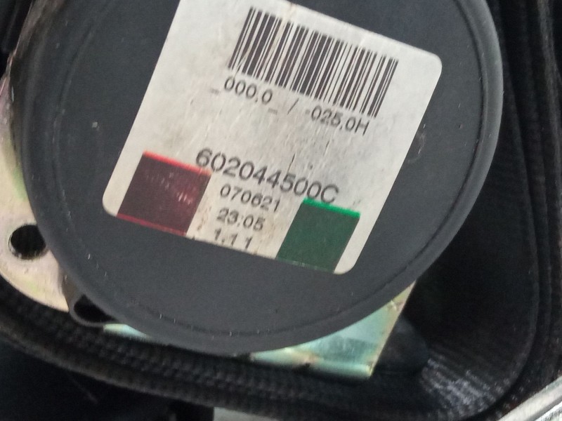 Recambio de cinturon seguridad trasero central para seat leon (1p1) 1.6 referencia OEM IAM   