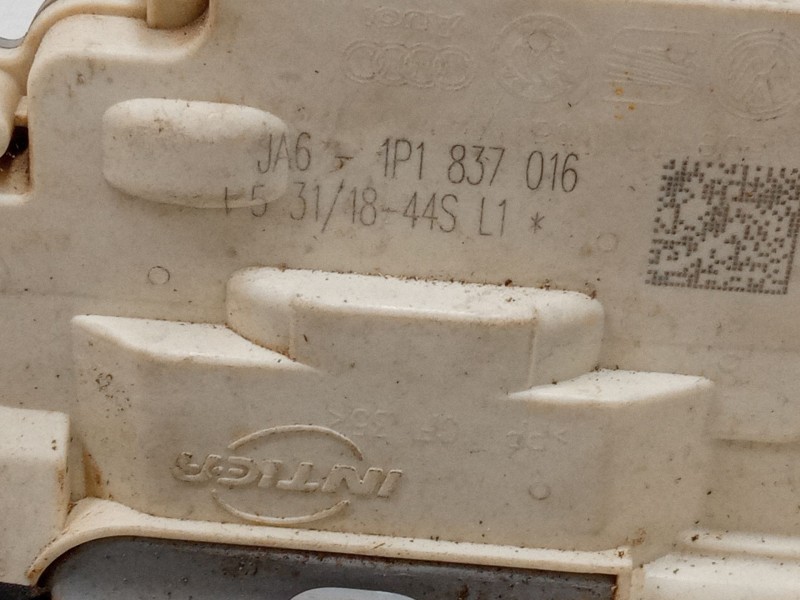 Recambio de cerradura puerta delantera derecha para seat leon (1p1) 1.6 referencia OEM IAM 1P1837016  