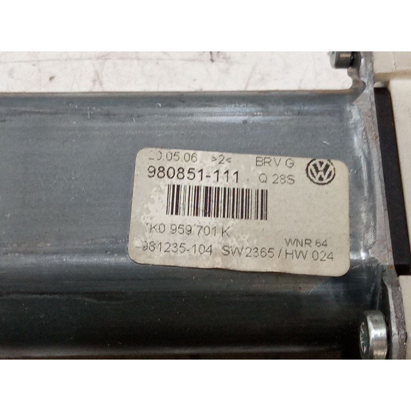 Recambio de motor elevaluna delantero izquierdo para volkswagen passat b6 (3c2) 2.0 tdi referencia OEM IAM 1K0959793G  