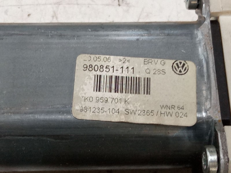 Recambio de motor elevaluna delantero izquierdo para volkswagen passat b6 (3c2) 2.0 tdi referencia OEM IAM 1K0959793G  