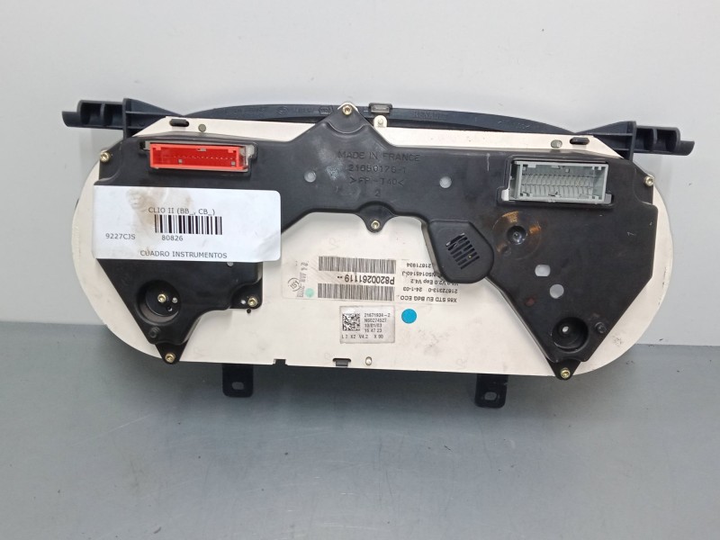 Recambio de cuadro instrumentos para renault clio ii (bb_, cb_) 1.2 (bb0a, bb0f, bb10, bb1k, bb28, bb2d, bb2h, cb0a,... referenc