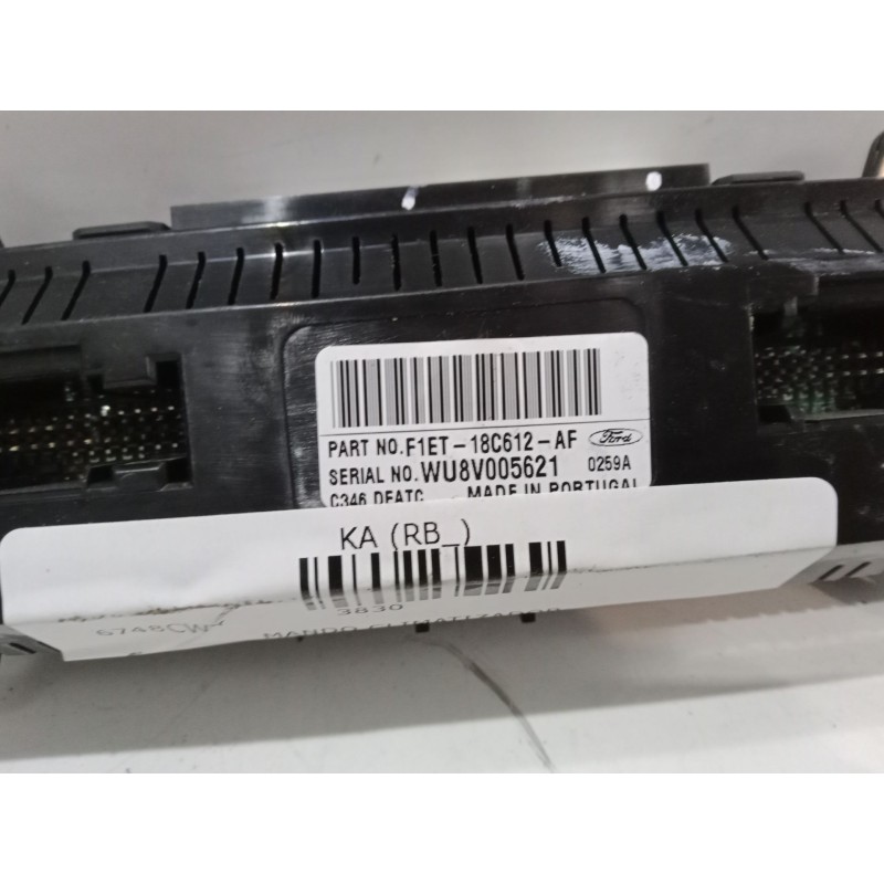 Recambio de mando climatizador para ford ka (rb_) 1.0 i referencia OEM IAM 18C612-AF WU8V005621 A12963846