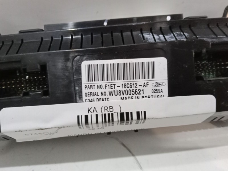 Recambio de mando climatizador para ford ka (rb_) 1.0 i referencia OEM IAM 18C612-AF WU8V005621 A12963846