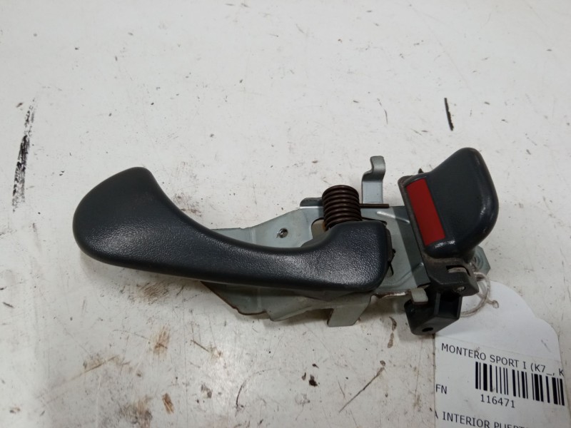 Recambio de maneta interior puerta trasera derecha para mitsubishi montero sport i (k7_, k9_) 2.5 td (k94w, k74t) referencia OEM