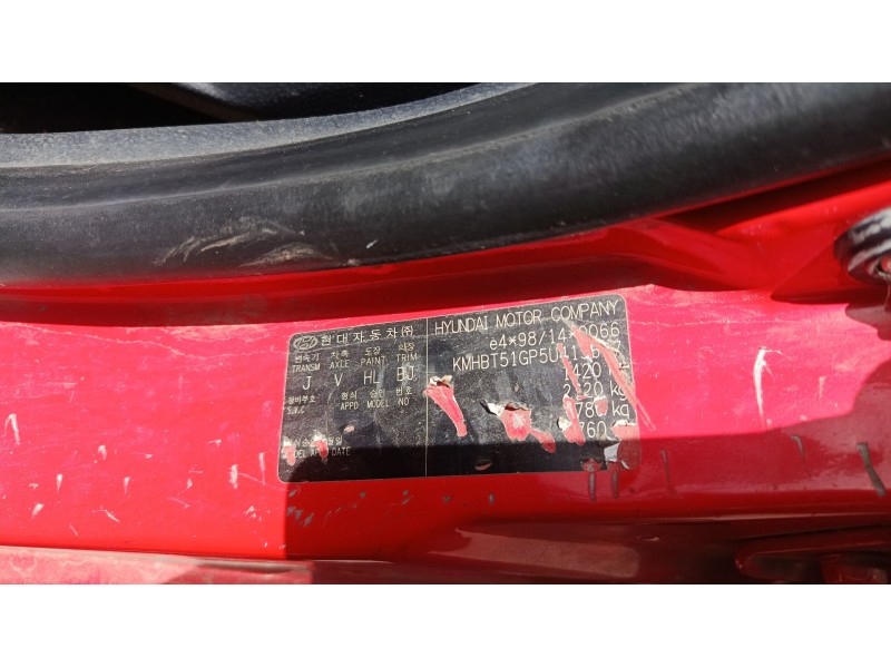 hyundai getz (tb) del año 2005