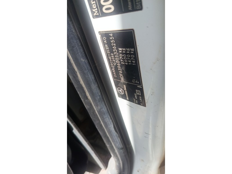 mercedes-benz vito / mixto furgoneta (w639) del año 2007