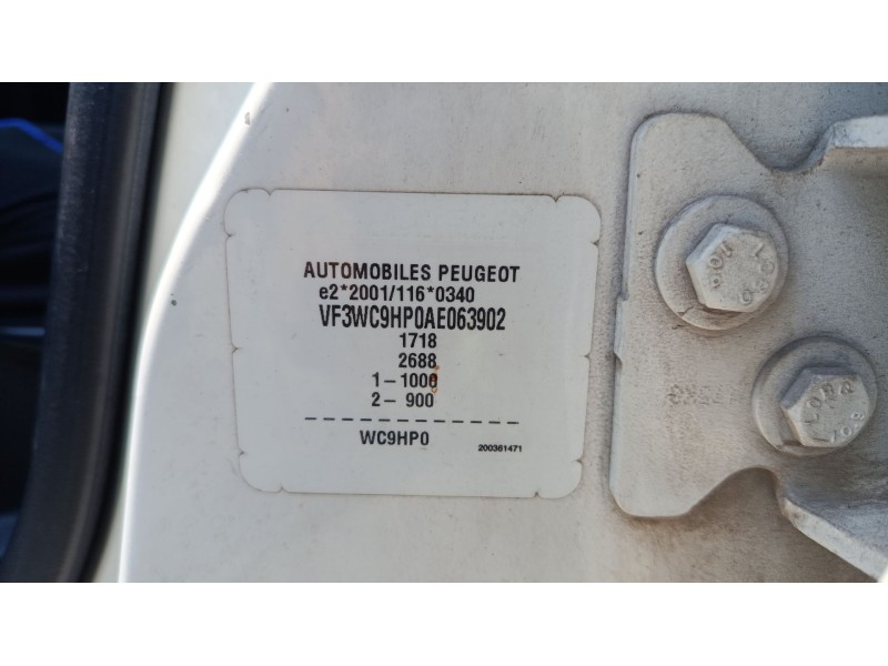 peugeot 207/207+ (wa_, wc_) del año 2010