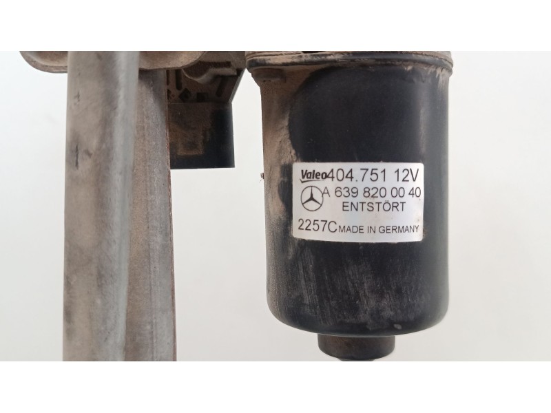Recambio de motor limpia delantero para mercedes-benz vito / mixto furgoneta (w639) 109 cdi (639.601, 639.603, 639.605) referenc