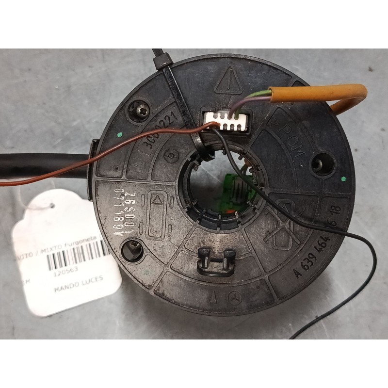 Recambio de mando luces para mercedes-benz vito / mixto furgoneta (w639) 109 cdi (639.601, 639.603, 639.605) referencia OEM IAM 