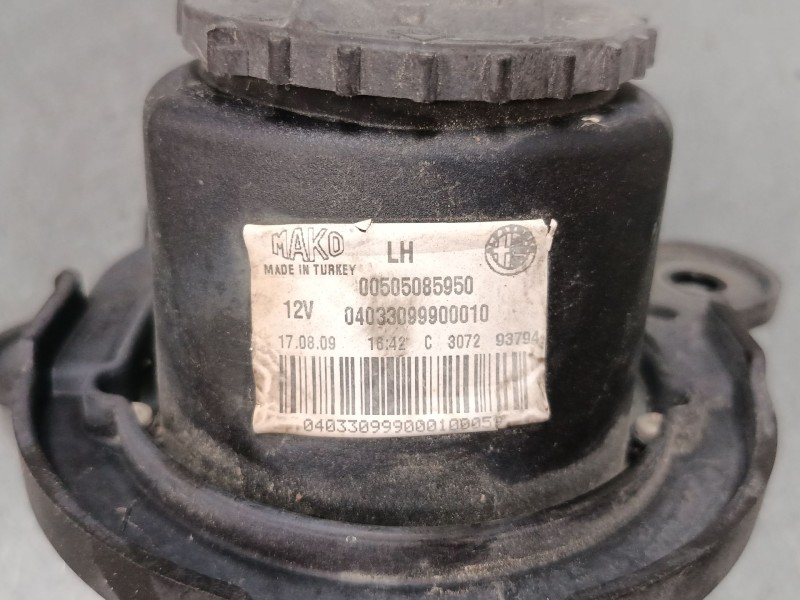 Recambio de faro antiniebla izquierdo para alfa romeo mito (955_) 1.3 multijet (955axh1b, 955axt1a) referencia OEM IAM 505085950