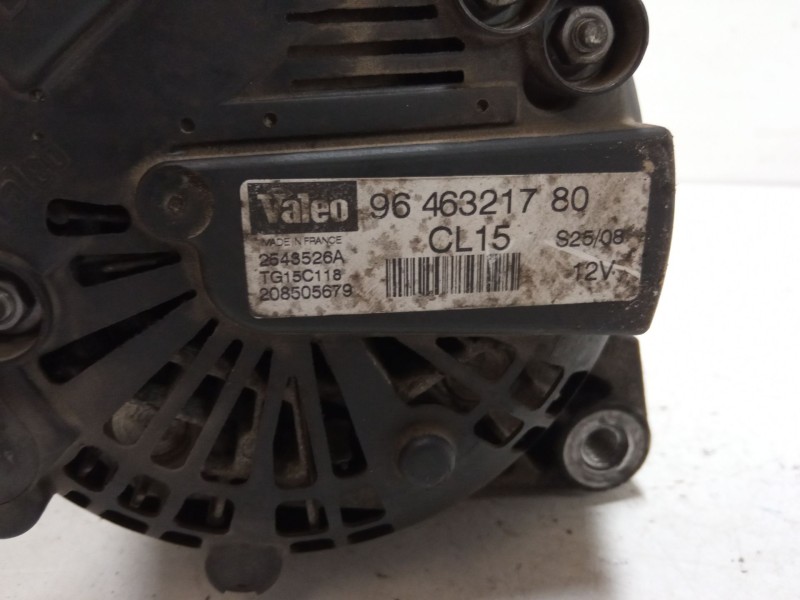 Recambio de alternador para peugeot 308 sw i (4e_, 4h_) 1.6 hdi referencia OEM IAM 9646321780  