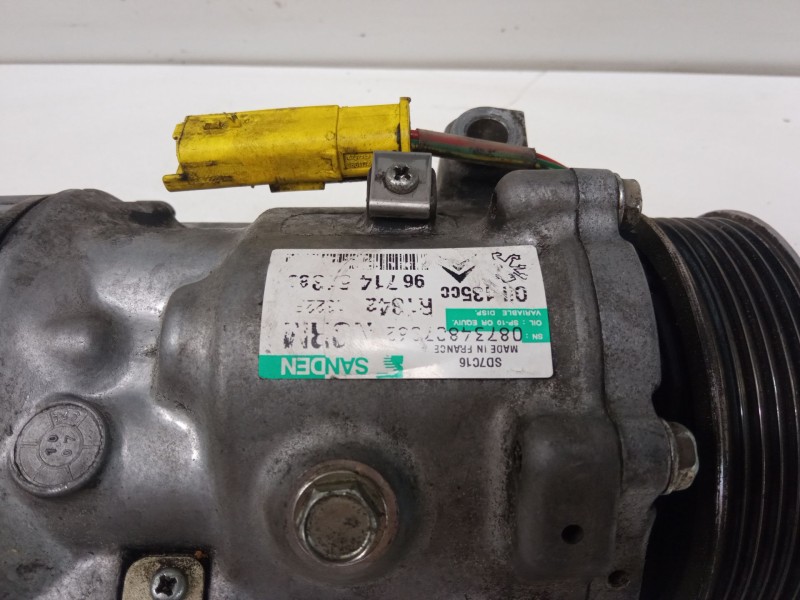 Recambio de compresor a/a para peugeot 3008 i monospace (0u_) 2.0 hdi referencia OEM IAM 9684432480  