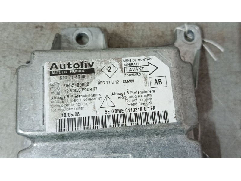 Recambio de centralita airbag para peugeot 308 sw i (4e_, 4h_) 1.6 hdi referencia OEM IAM   