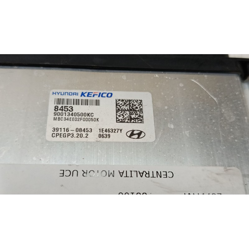 Recambio de centralita motor uce para hyundai i20 iii (bc3, bi3) 1.2 1.2 referencia OEM IAM 9001340500kc  