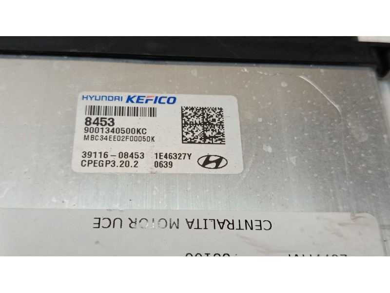 Recambio de centralita motor uce para hyundai i20 iii (bc3, bi3) 1.2 1.2 referencia OEM IAM 9001340500kc  