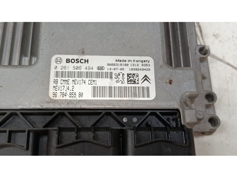 Recambio de centralita motor uce para peugeot 308 i (4a_, 4c_) 1.6 16v referencia OEM IAM 9678495980  