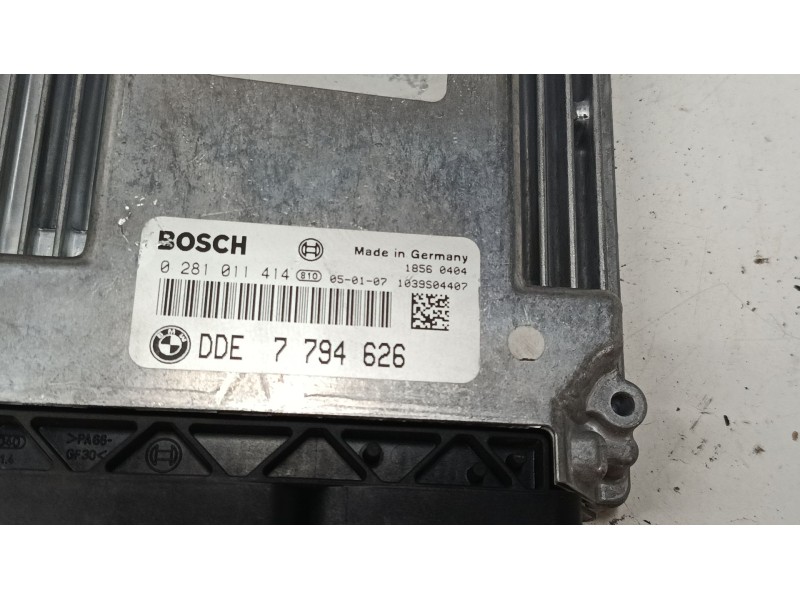 Recambio de centralita motor uce para bmw x5 (e53) 3.0 d referencia OEM IAM 0281011414 7794626 