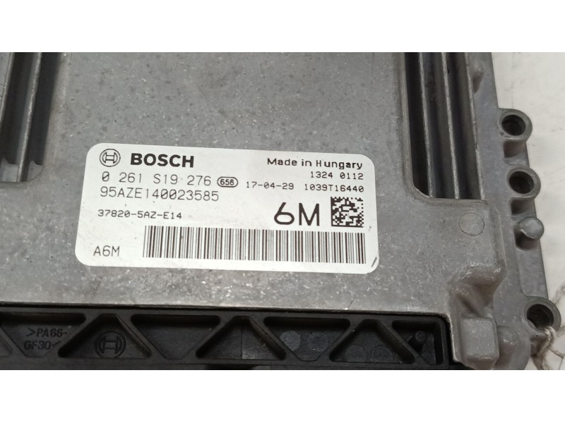 Recambio de centralita motor uce para honda civic x hatchback (fc_, fk_) 1.0 vtec referencia OEM IAM 378205AZ 95AZE140023585 