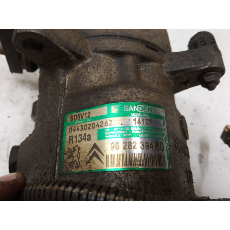 Recambio de compresor a/a para peugeot 206 hatchback (2a/c) 1.6 16v referencia OEM IAM 9628239480  
