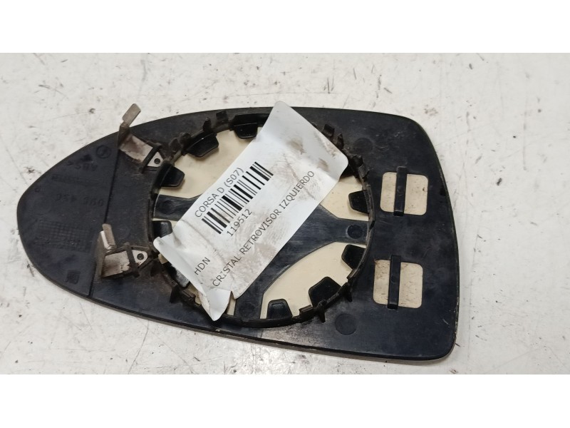 Recambio de cristal retrovisor izquierdo para opel corsa d (s07) 1.2 (l08, l68) referencia OEM IAM   