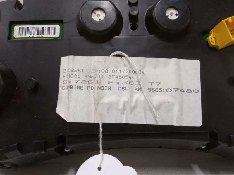 Recambio de cuadro instrumentos para peugeot 308 sw i (4e_, 4h_) 1.6 hdi referencia OEM IAM 96651074  