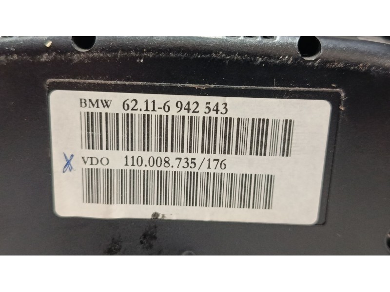 Recambio de cuadro instrumentos para bmw x5 (e53) 3.0 d referencia OEM IAM 110008735/176  