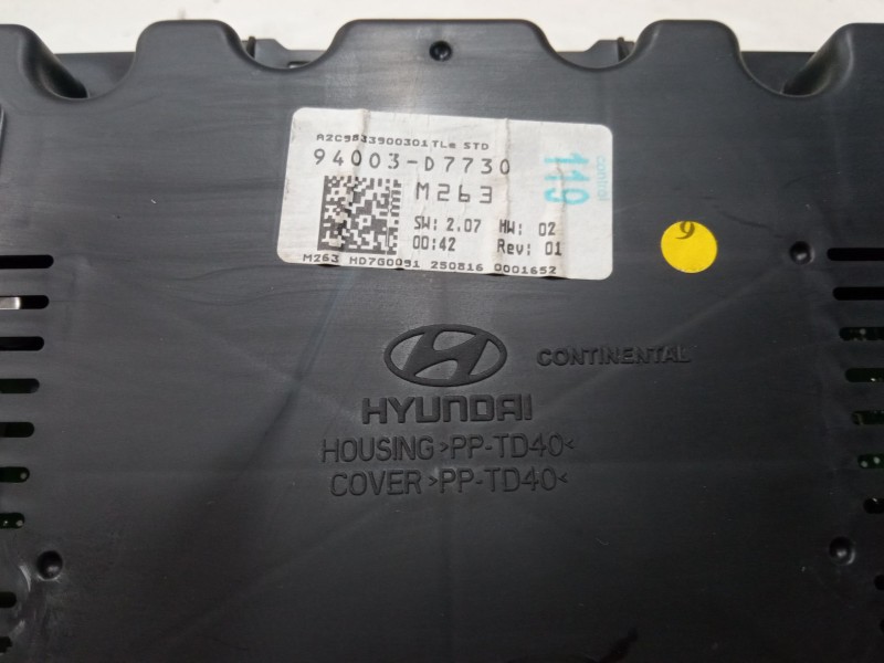 Recambio de cuadro instrumentos para hyundai tucson (tl, tle) 1.7 crdi referencia OEM IAM 94003D7730  
