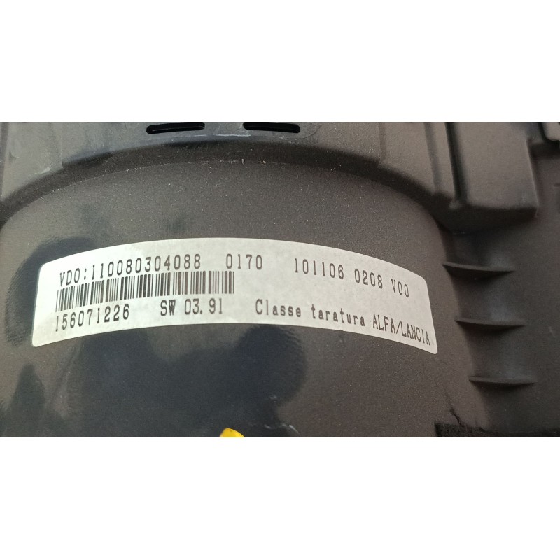 Recambio de cuadro instrumentos para alfa romeo 147 (937_) 1.9 jtdm 8v (937.axd1a, 937.axu1a, 937.bxu1a) referencia OEM IAM 1100