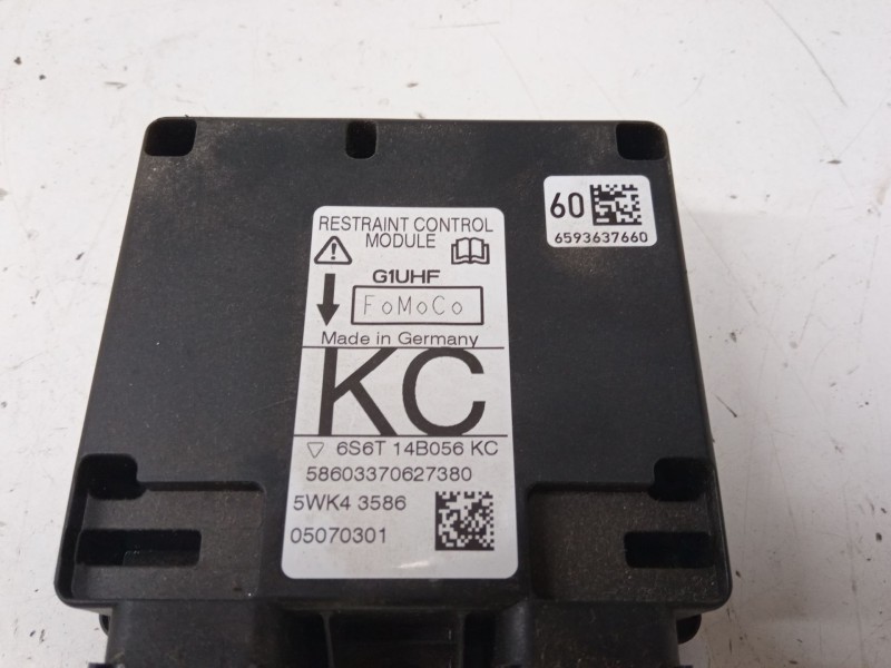 Recambio de centralita airbag para ford fusion (ju_) 1.4 referencia OEM IAM 5WK43586  